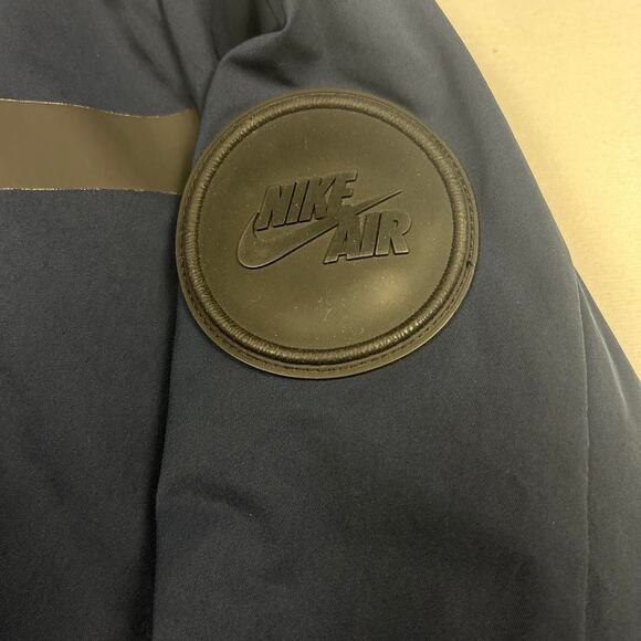 Y2K Navy Nike Air Bomber Jacket - Picture 2 of 6